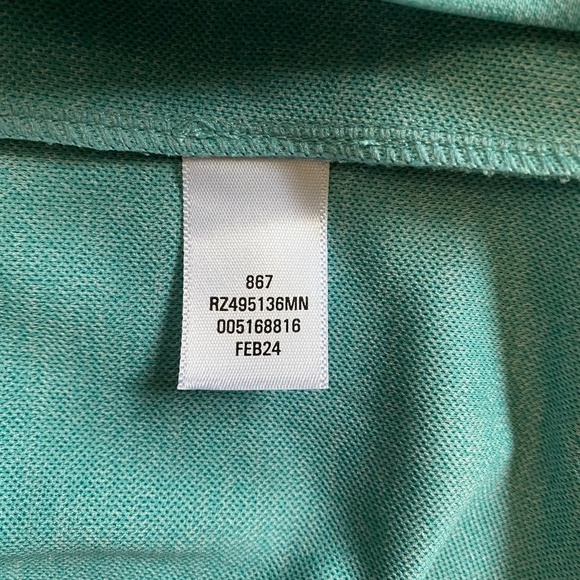 Z by Zella Men's Perform Lite Half-Zip Hoodie, Teal Meadow, XXL NWT - Picture 14 of 14